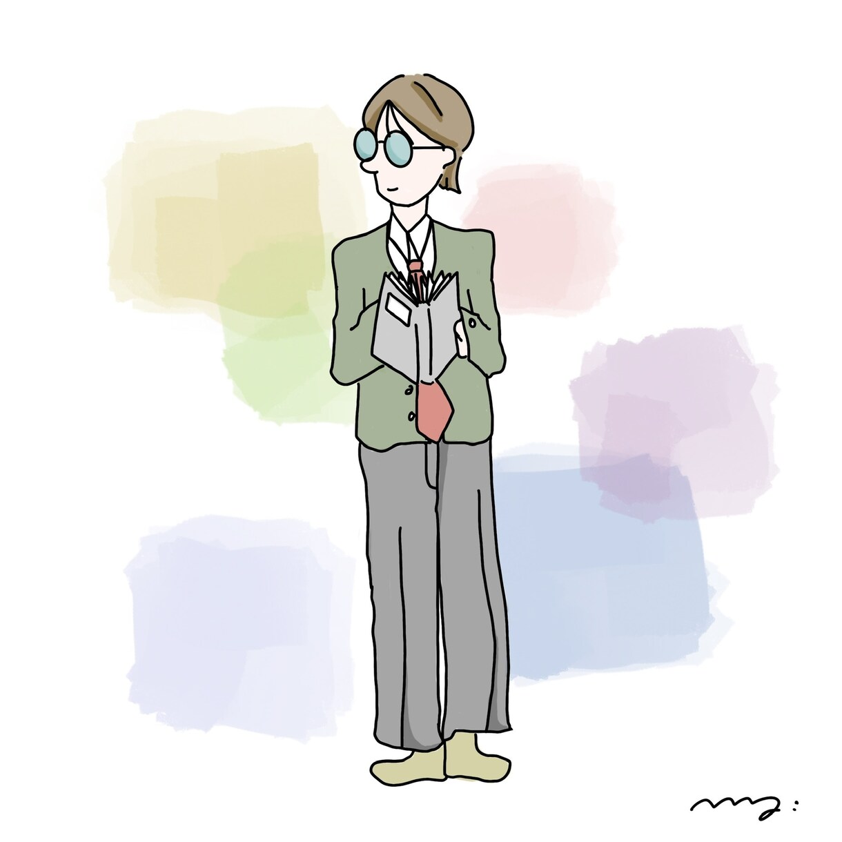 アイコンや簡単なイラスト制作のご依頼受け付けてます 色や雰囲気、曲などのイメージからの簡単な依頼でもOKです！ イメージ6