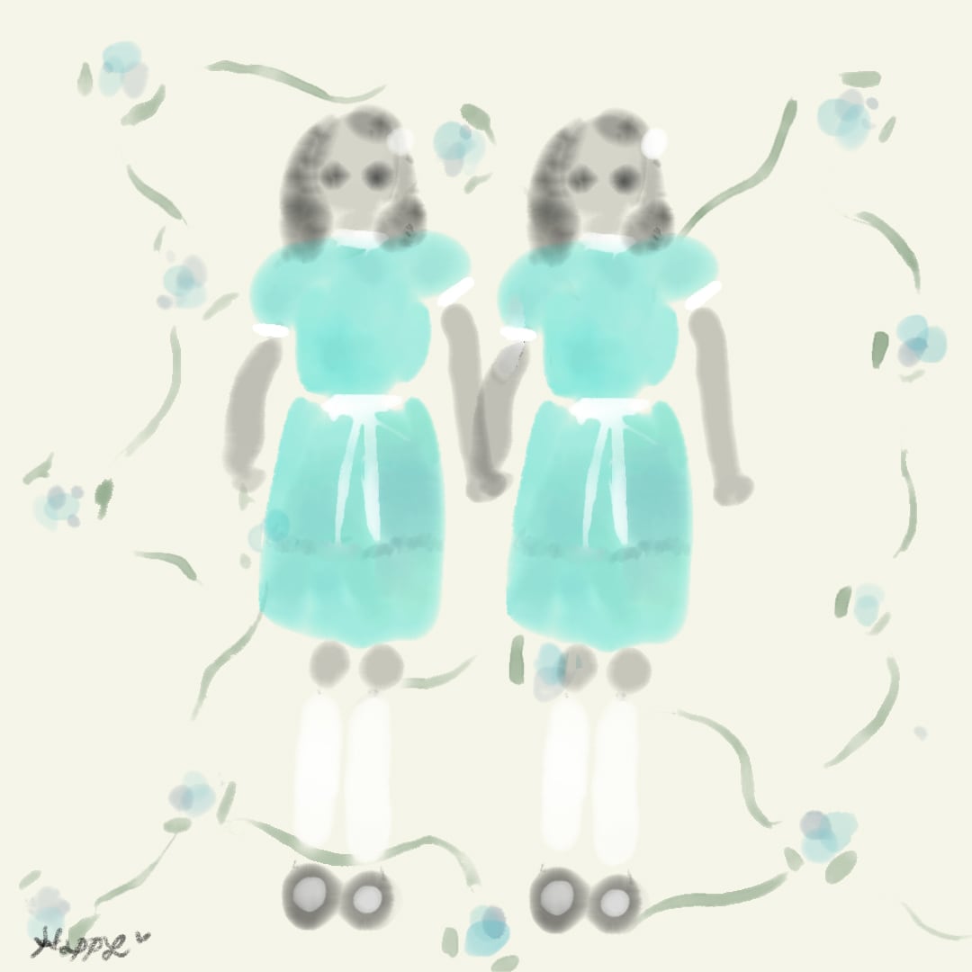 ふわふわタッチな♡ガーリーイラスト描きます iPadアプリAdobe frescoでの水彩イラスト イメージ2