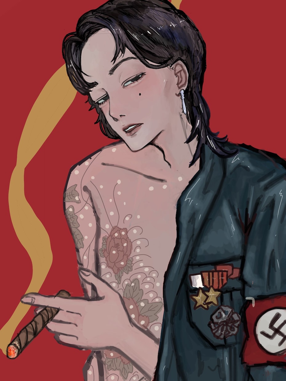 期間限定価格　イラストお描き致します レトロ／アングラ系統のイラストお描きいたします! イメージ9