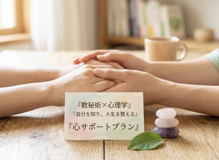 数秘×心理｜人生を整え【1/3/5往復】ます 数秘の設計図と心理学で、自分らしく笑える明日へ伴走します イメージ1