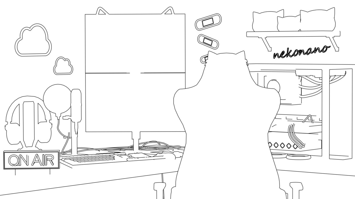 Vtuber向けの配信背景をCGで制作します 画角を変えたショットやアニメーション対応も可能です イメージ8