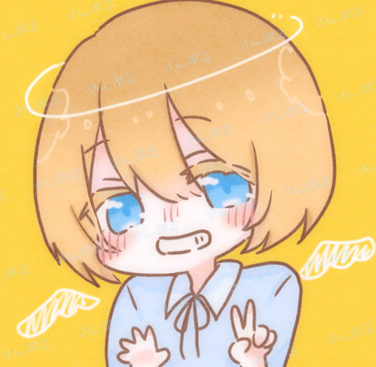 ゆるくてかわいいSNSアイコン描きます これからネット活動を始める方などにおすすめ イメージ1