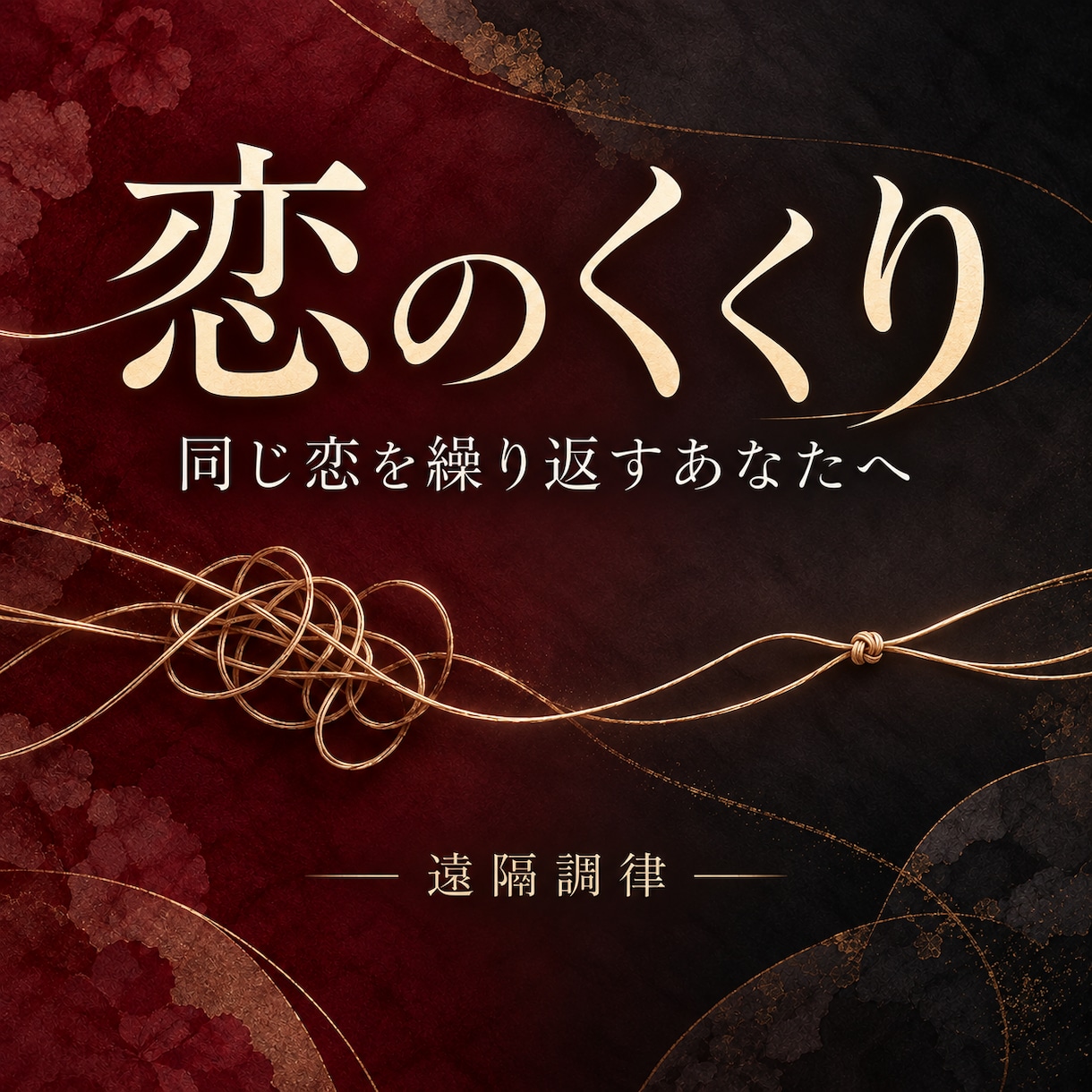 恋愛で繰り返す同じパターンを遠隔で結び直します 古い結び目をほどき、必要なご縁へくくり直す遠隔調律 イメージ1