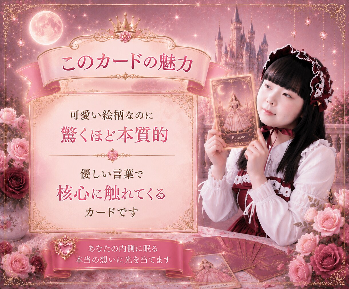 プリンセスオラクルで今のあなたへメッセージ届けます 心の中のプリンセスを目覚めさせるカード イメージ6
