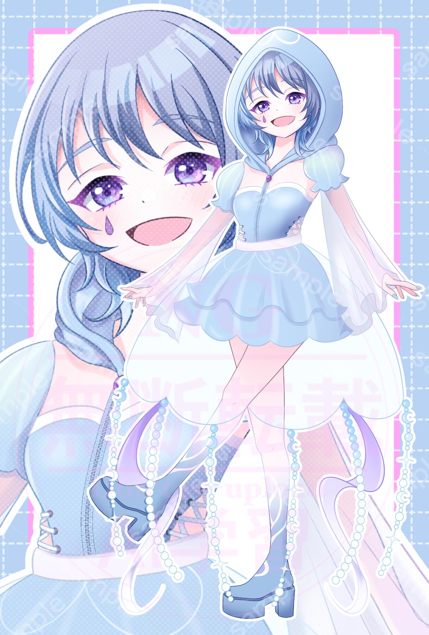 あなただけの立ち絵制作ます 配信用の立ち絵を制作いたします！ イメージ2