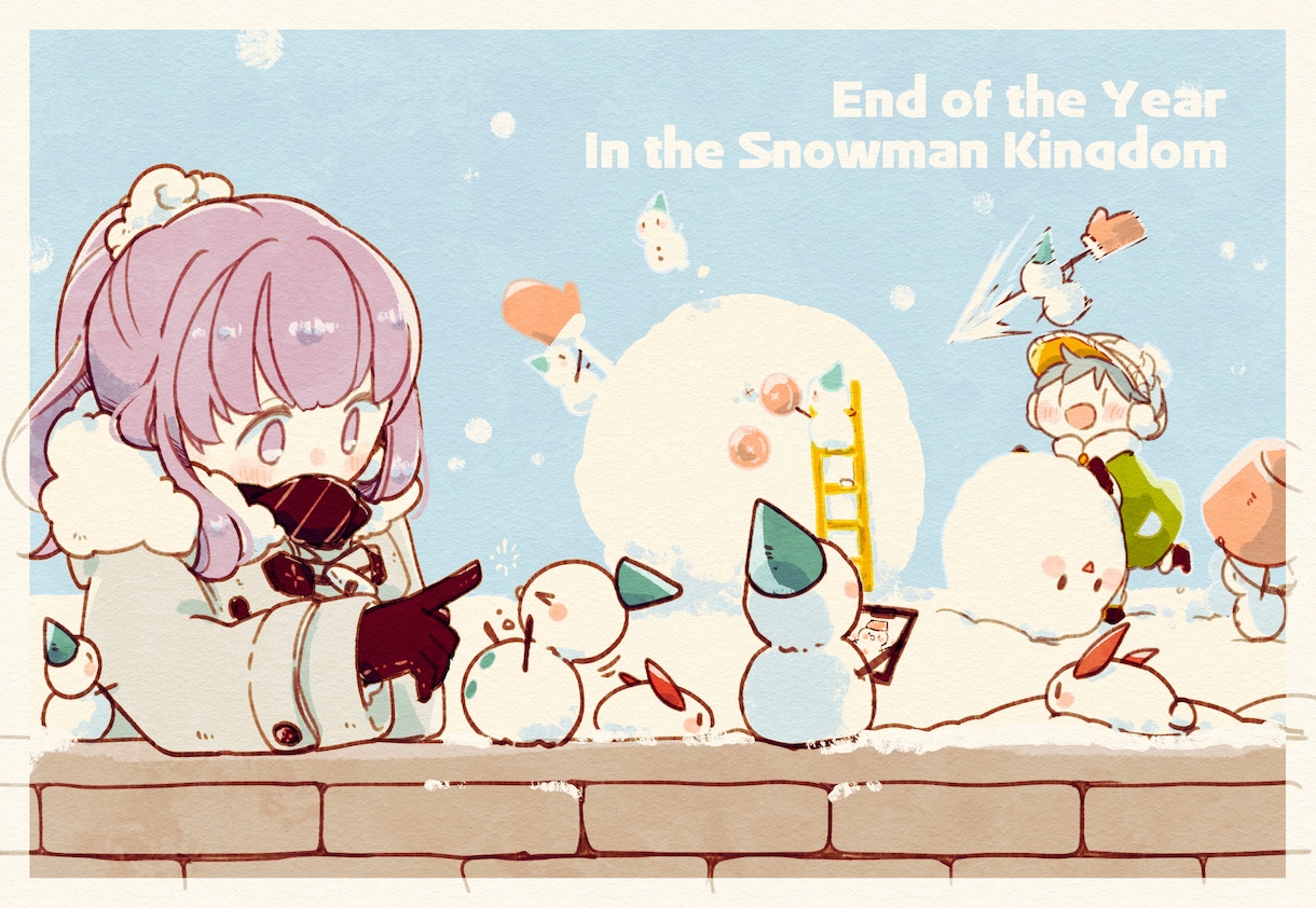 一枚絵制作！かわいいデフォルメイラスト描きます 商用OK！ヘッダー、チャンネルアートなどお好きな用途に！ イメージ5