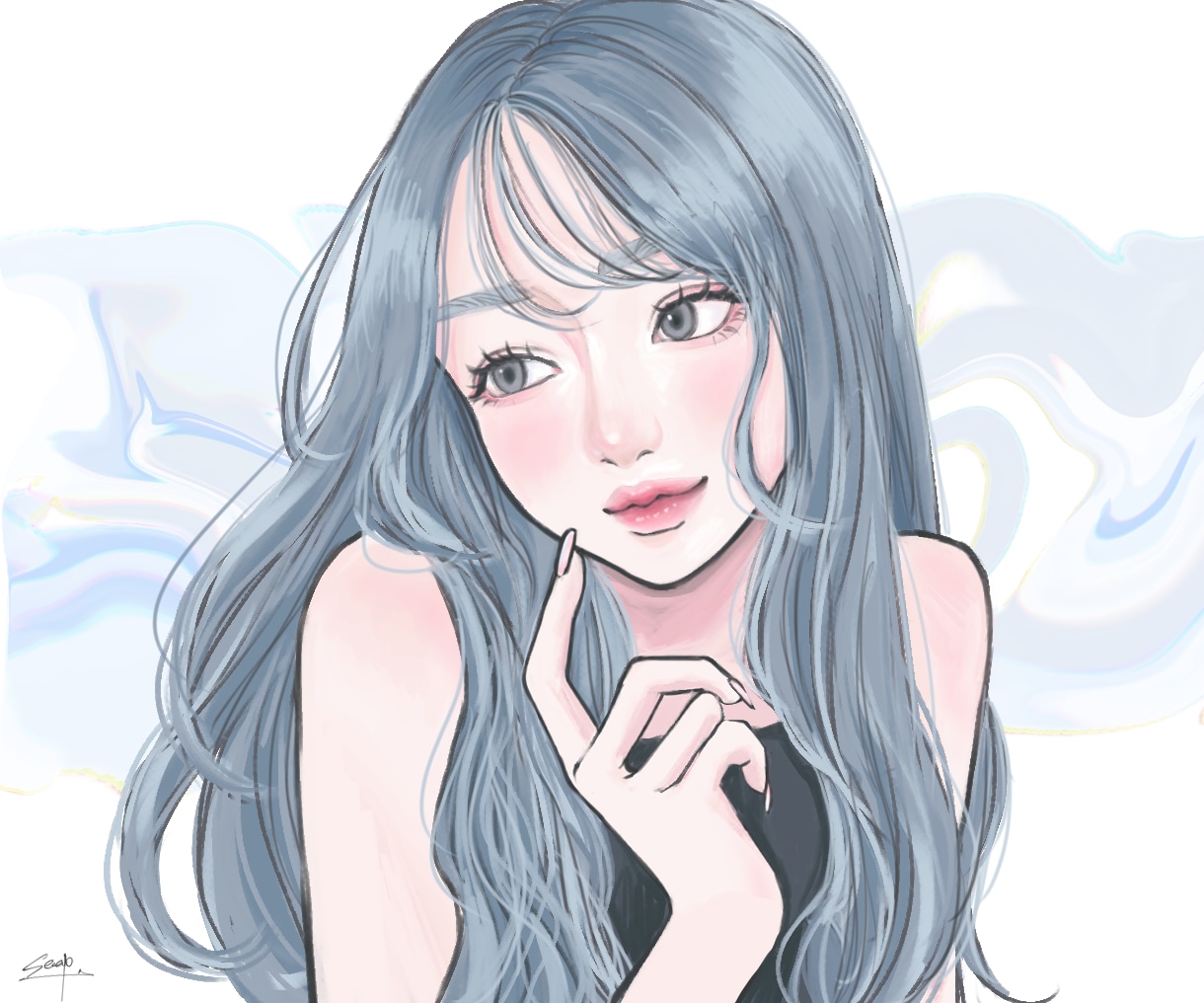 儚さの中にある美しさ｜オリジナルイラストを描きます 私の感性全開で描いて欲しい方へ✦︎丸投げ可能なサービスです イメージ8