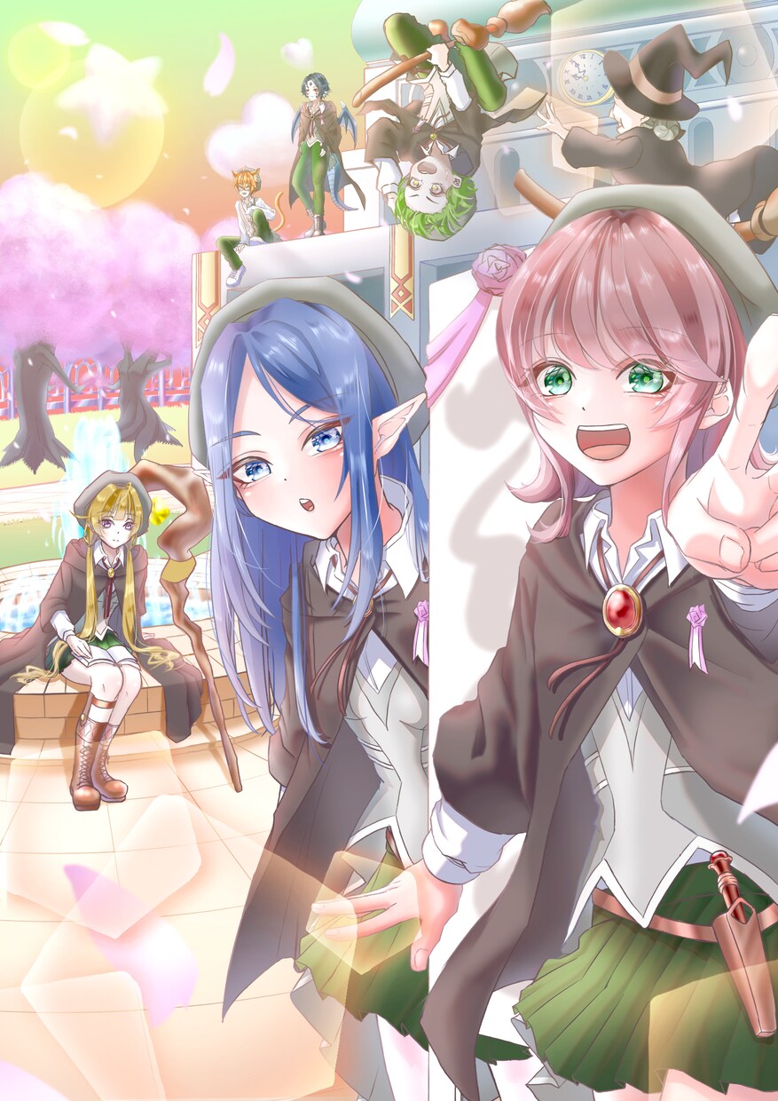 キラキラなイラスト描きます 商業利用可！イラスト差分対応！ イメージ8