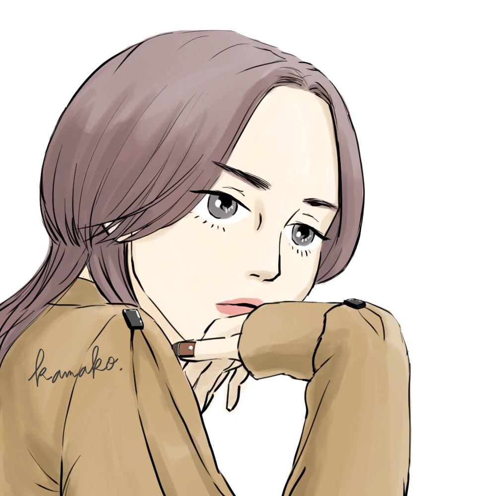 手描き感のある人物アイコンを描きます 目を引く人物(オリジナル)アイコンはいかがですか？ イメージ7