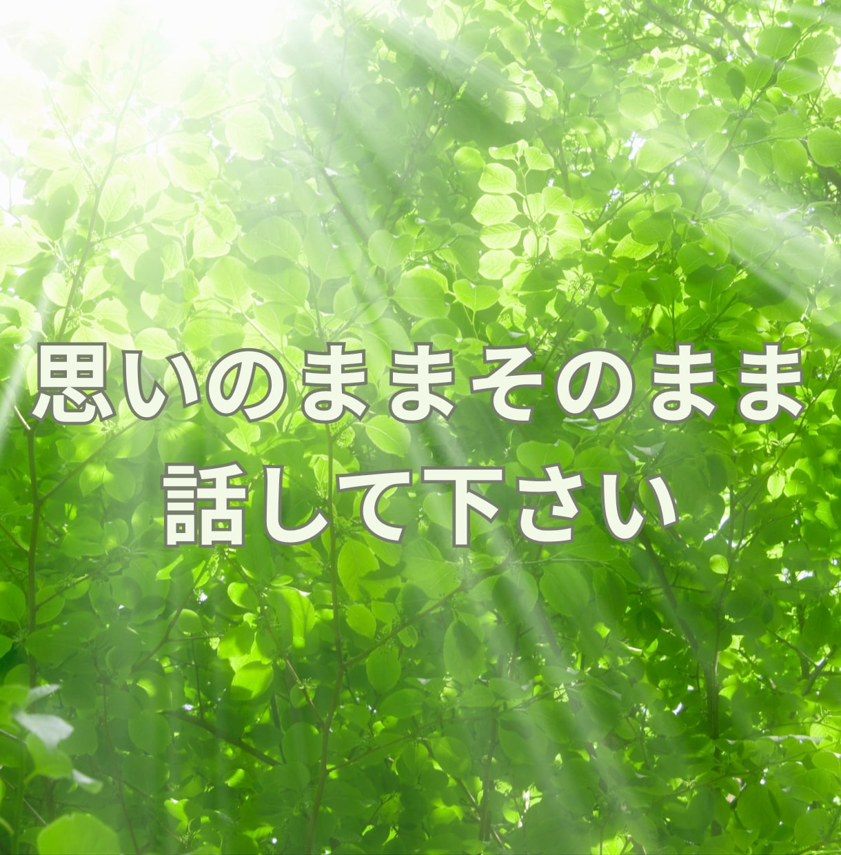 不安で寂しく誰かと話したい時！癒しの空間にします 貴方の負の感情を抜きながら傾聴します‼️意のままに話して イメージ2