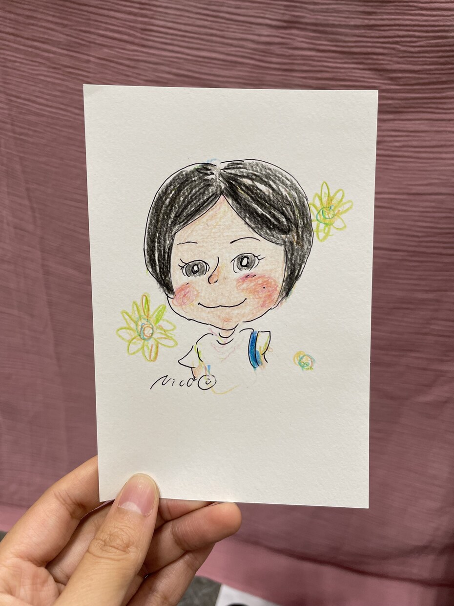 似顔絵描きます あたたかい雰囲気でお描きします♪ イメージ4