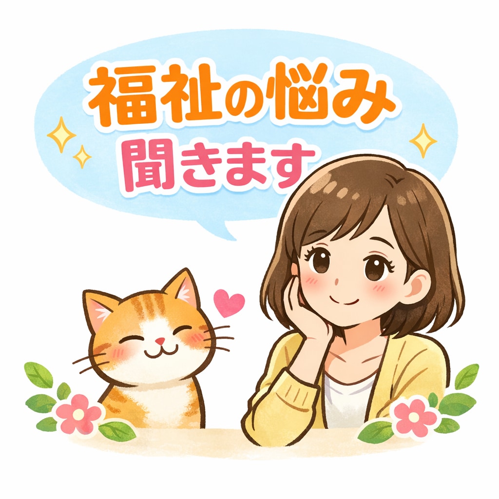 障がい者福祉施設の職場の悩み聞きます 就労継続支援B型事業所勤務。日々の疲れを緩和したい方へ。 イメージ1