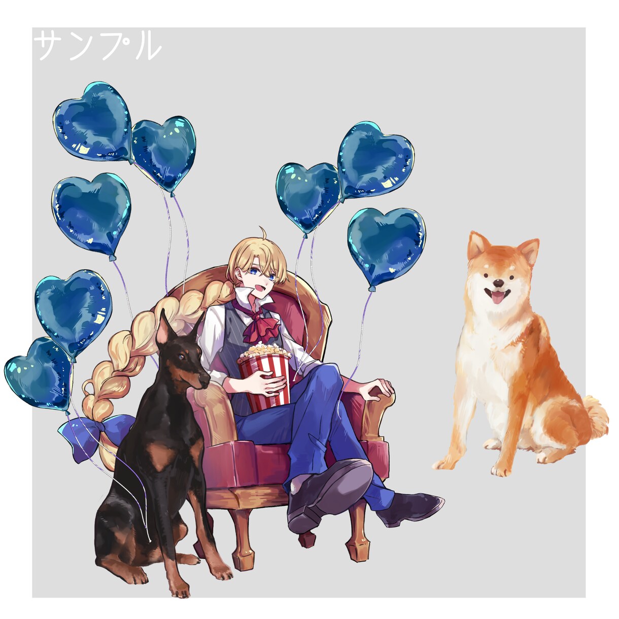 あなただけのオリジナルキャラクターを制作いたします TRPG,SD,Vtuber魅力的なキャラを制作いたします イメージ5