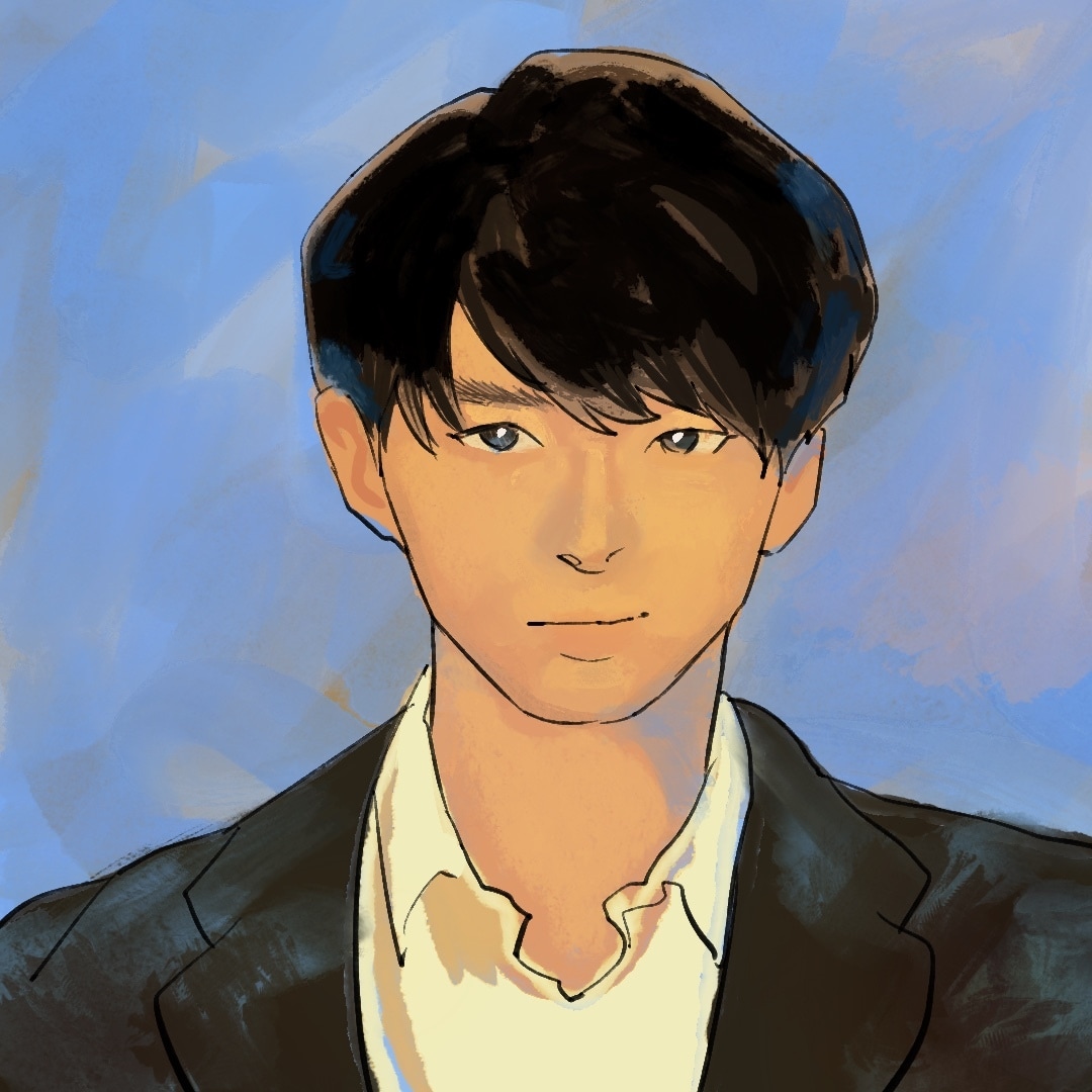 油絵風の似顔絵イラストを描きます あなたの雰囲気を醸し出すイラストを描きます イメージ1