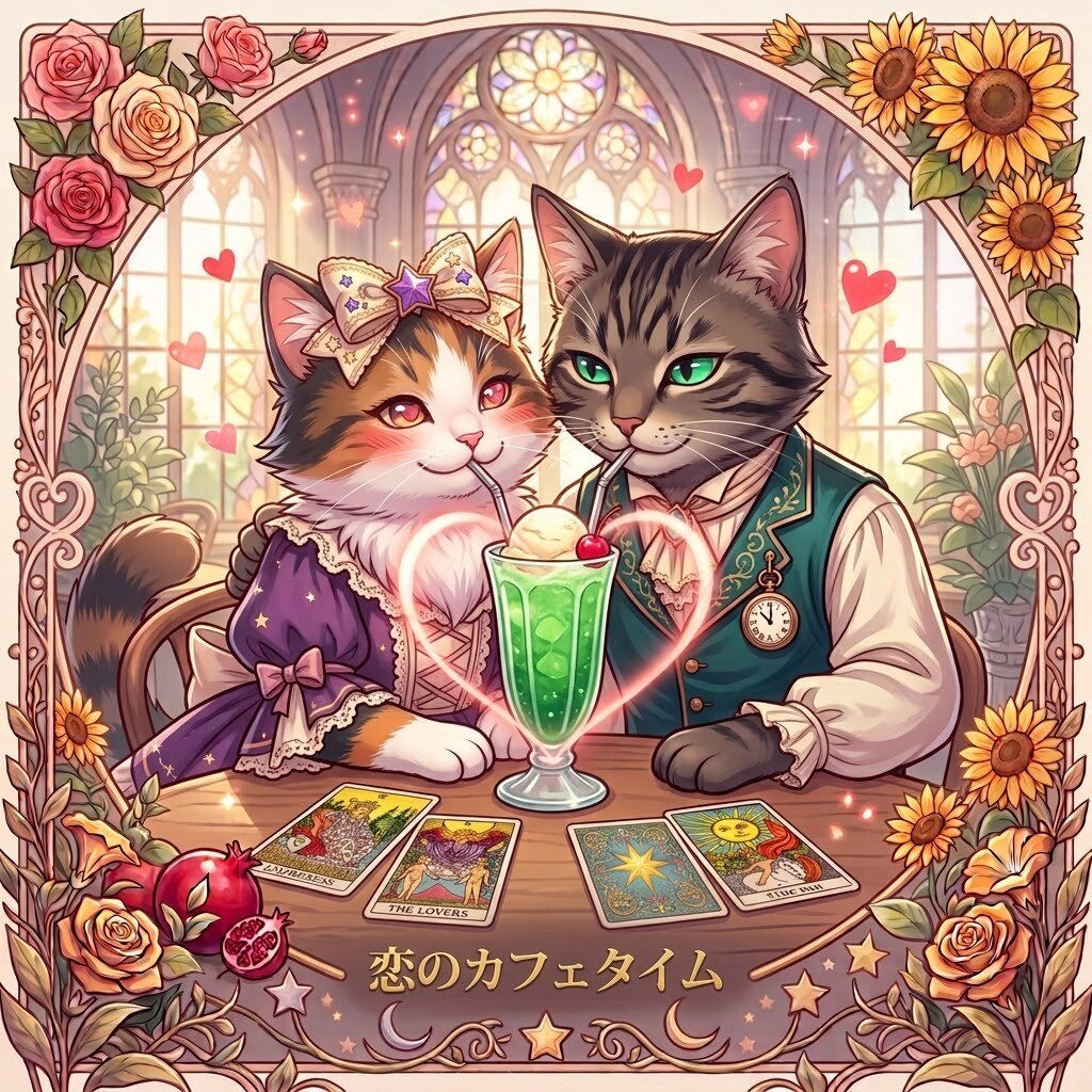 気になるお相手の気持ちをタロットでじっくり占います ワンコイン♡テキスト鑑定♡なのでお気軽に♪ イメージ5