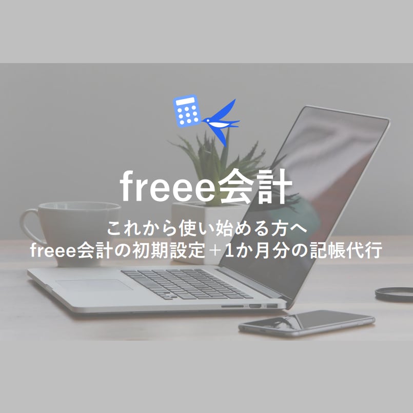 freee会計の初期設定＋1か月分の記帳代行します これからfreee会計を使い始める方への導入サポート イメージ1