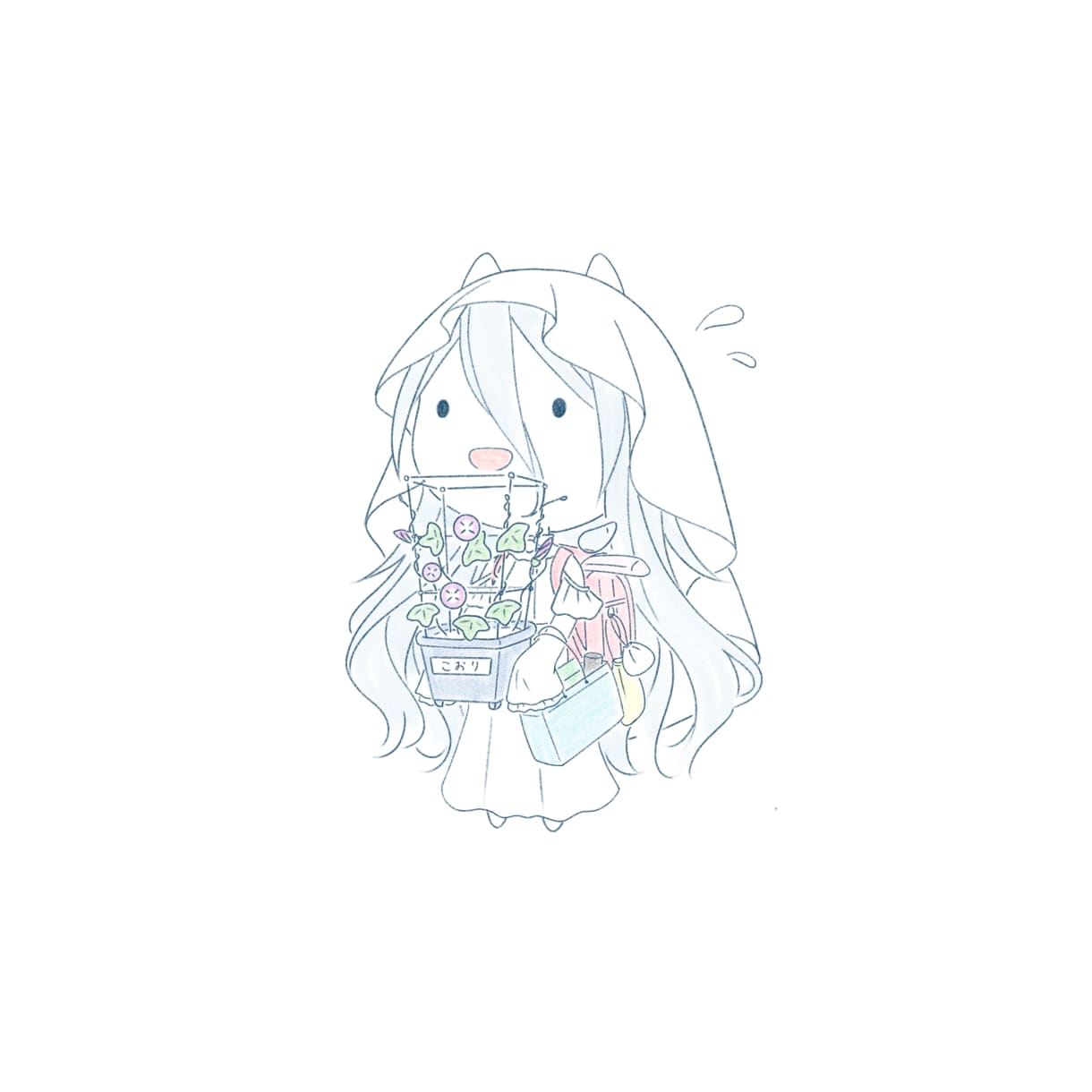 可愛いイラスト提供します もちもちSDイラスト！顔のみも全身もOK！ イメージ1