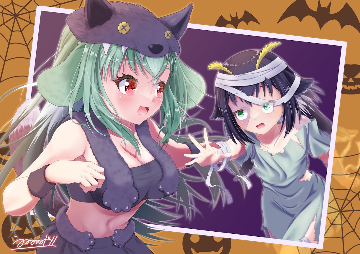ネームロゴ・SDキャラ・キービジュアルなど作ります ◆あなたのVTuber・SNS活動に彩りを◆ イメージ4