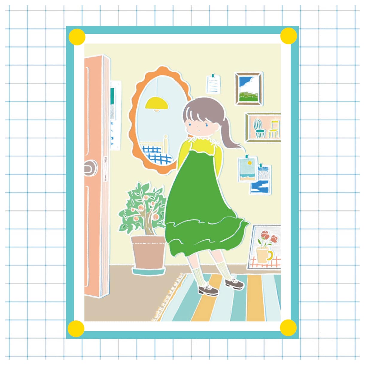 シンプルで優しい世界観のイラスト描きます オリジナルの世界観で描かれる優しいイラストをあなたに！ イメージ1