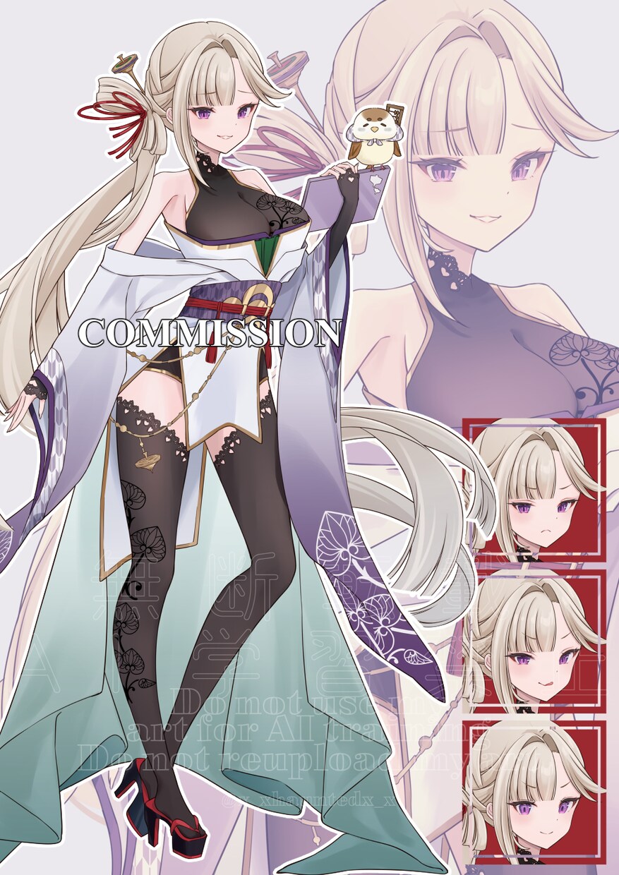 立ち絵やキャラデザ・衣装デザイン致します 配信やSNSで利用できる可愛い立ち絵を制作します イメージ8