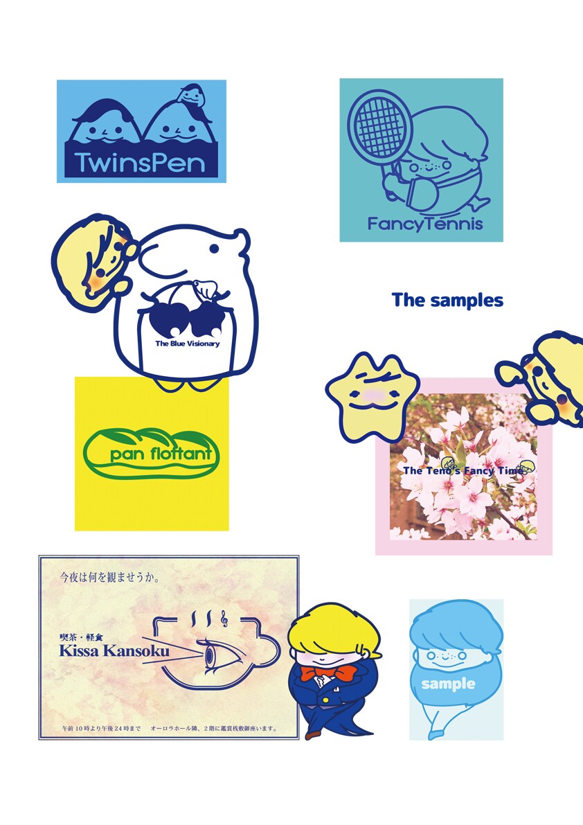 ロゴデザイン承ります 幅広いタッチでご希望のロゴを制作いたします。 イメージ1