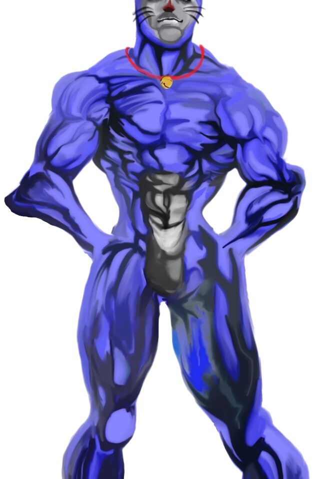 筆ペン又は筆ペン調のなんか絵+αを描きます 某アニメ会社の偉い人に勿体ないくらい面白い絵と評価頂きました イメージ2