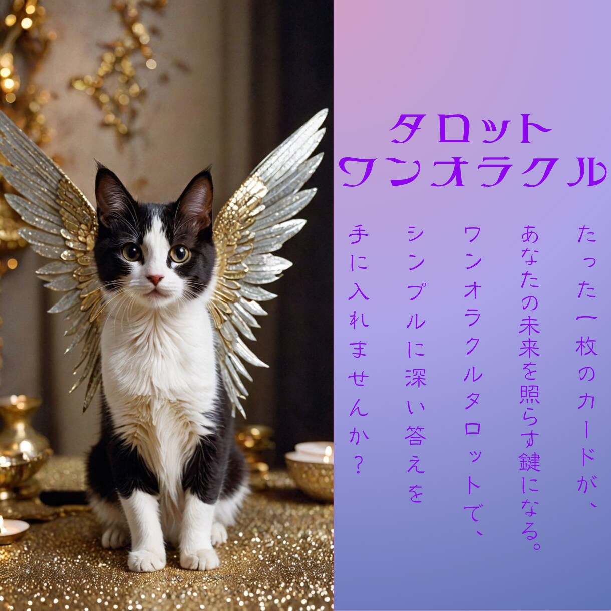 恋愛や仕事、人間関係をタロット一枚引きで占います 1枚のカードが、あなたの未来を照らす鍵になる。 イメージ1