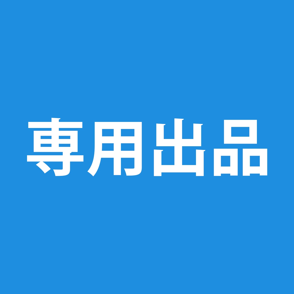 専用出品になります 特定の依頼者様の専用ページです イメージ1