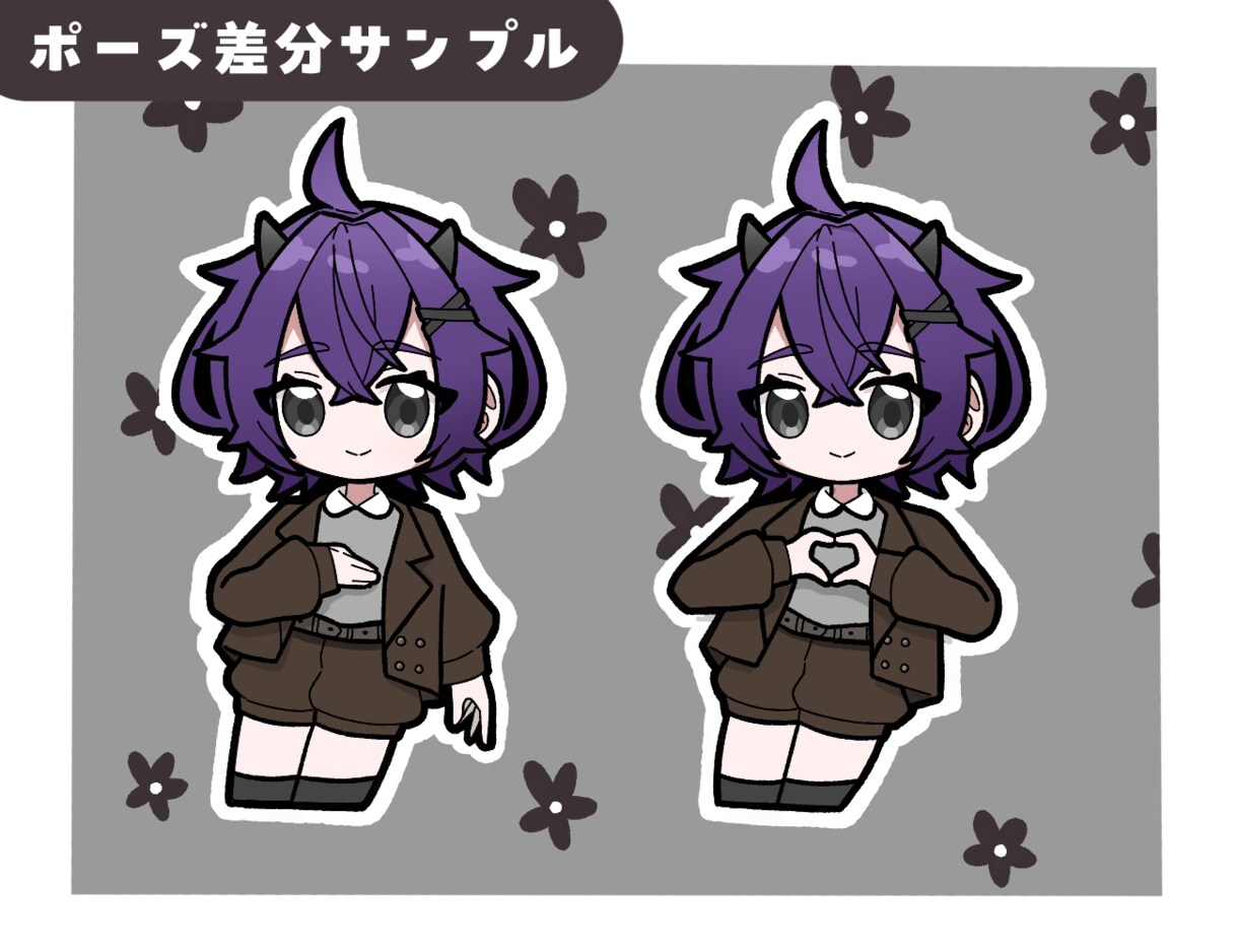 商用利用可！とにかく安く早く、ミニキャラ描きます あなたの活動のお手伝いします！ イメージ7