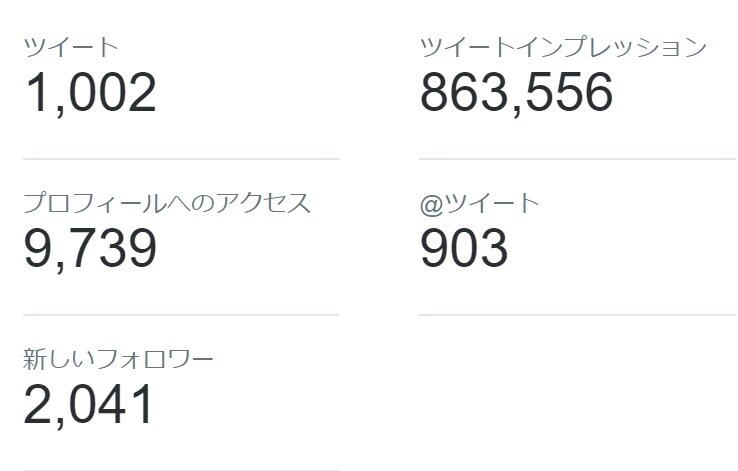 あなたのツイッター1ヶ月間徹底的にコンサルします インプレッション・フォロワー増 イメージ1