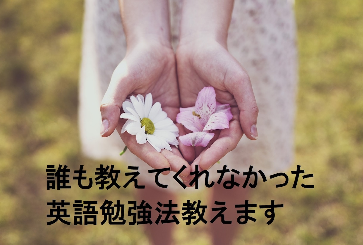誰も教えてくれなかった英語勉強法教えます ~今までのやり方で英語が身に付かなかった方へ~ イメージ1