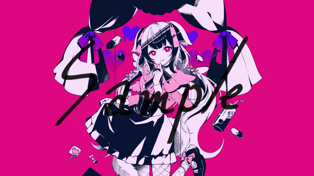 オリジナルMVや歌ってみた動画用イラスト描きます あなたのキャラクターに絵柄を寄せて製作いたします。 イメージ4