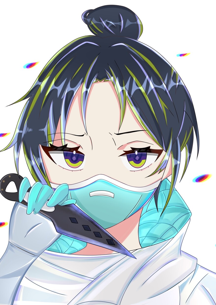 Apexプレイヤーの皆様のイラスト描きます 既に存在しているキャラでも架空のキャラでも何でもかけます イメージ1