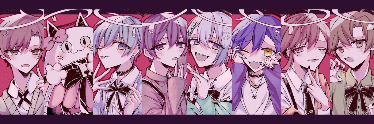 ボカロ・歌ってみた等サムネイル作成いたします 可愛い透明感のあるイラストをお求めの方是非相談ください！ イメージ2