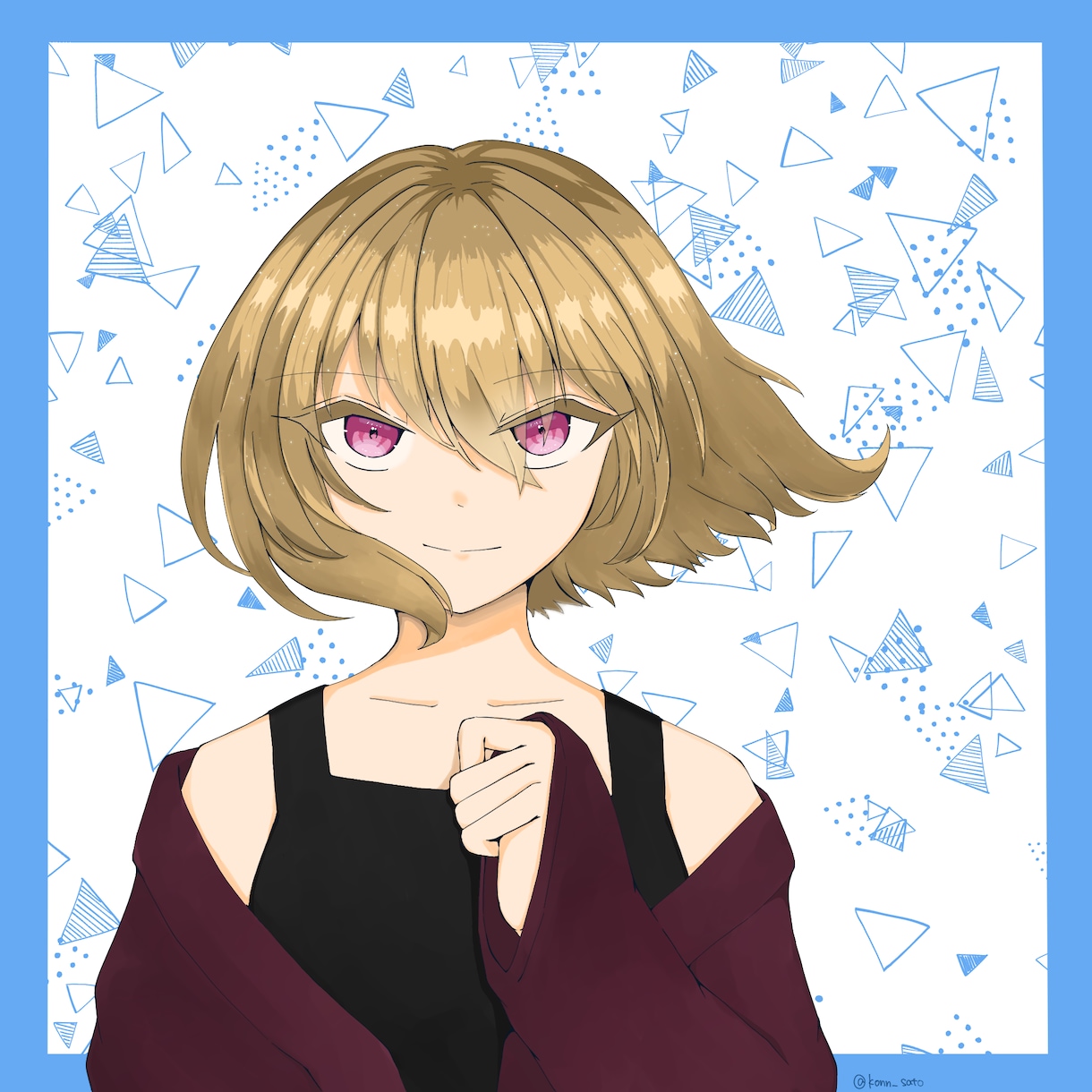 アイコンを描きます 女の子中心に、手や足だけのアイコンもお描きします イメージ4