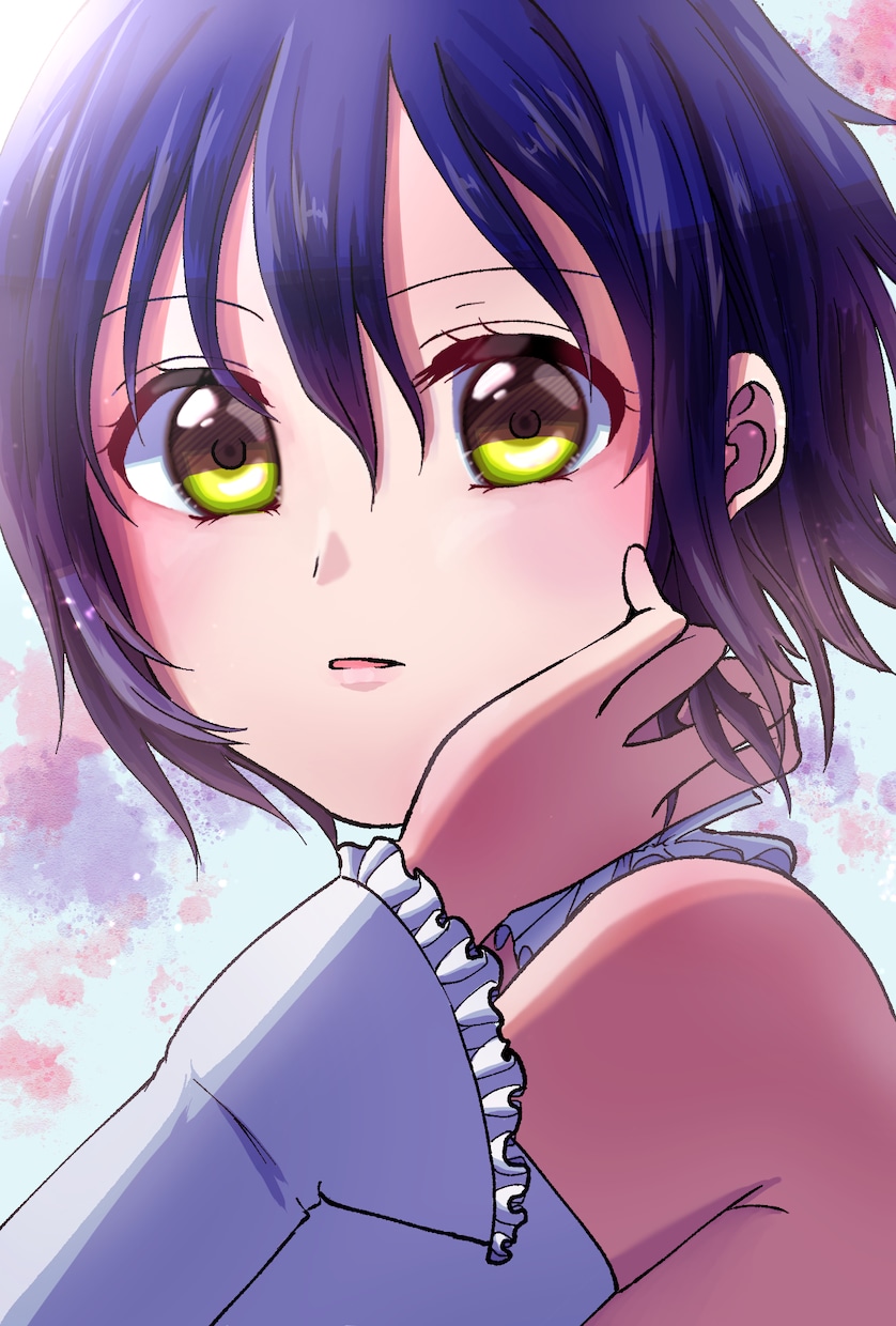 アイコン、ヘッダー、一枚絵等のご依頼を受け付けます アニメ絵柄で生き生きとした表情のキャラクターを描きます イメージ1