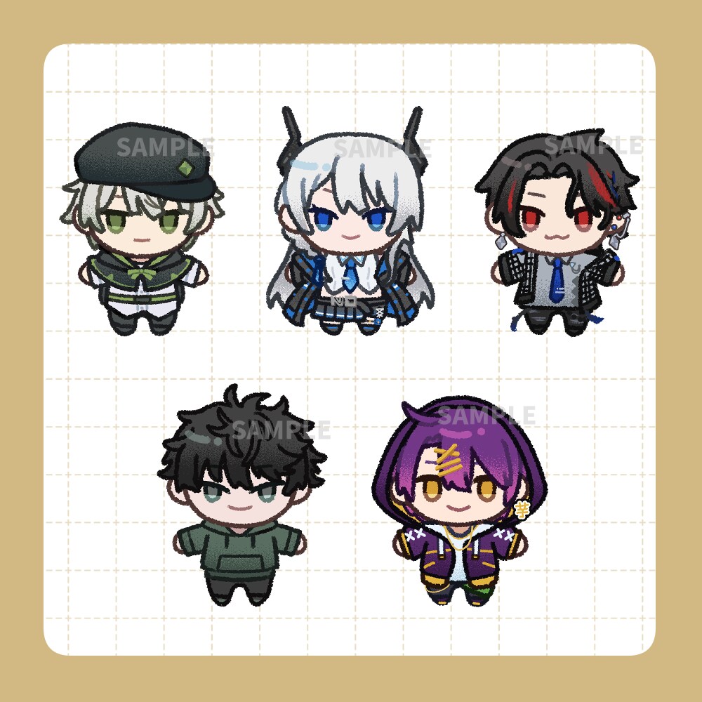 商用OK　ぬいぐるみ風ミニキャラ制作します グッズにおすすめです！(商用利用：＋1,500円) イメージ4