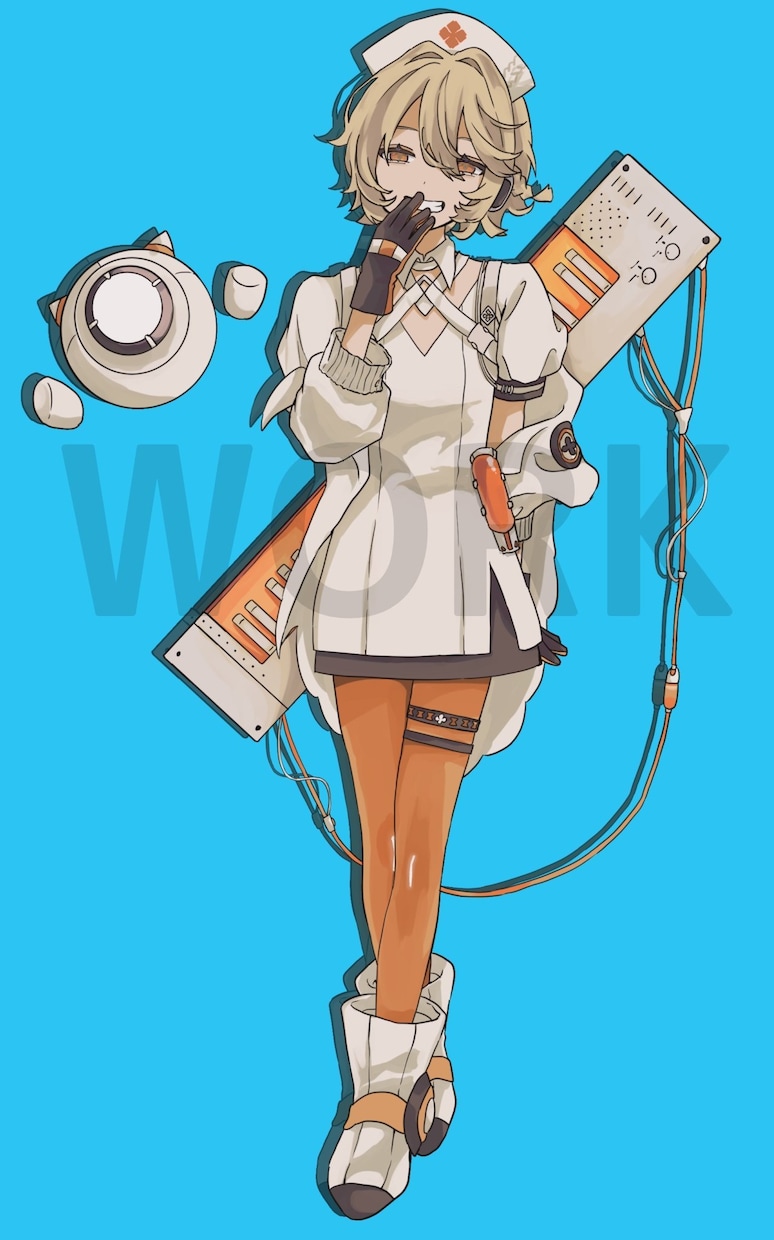 ボカロ楽曲、歌ってみた、配信サムネ絵作成します 透明感はありません！！線画が得意です！ イメージ2
