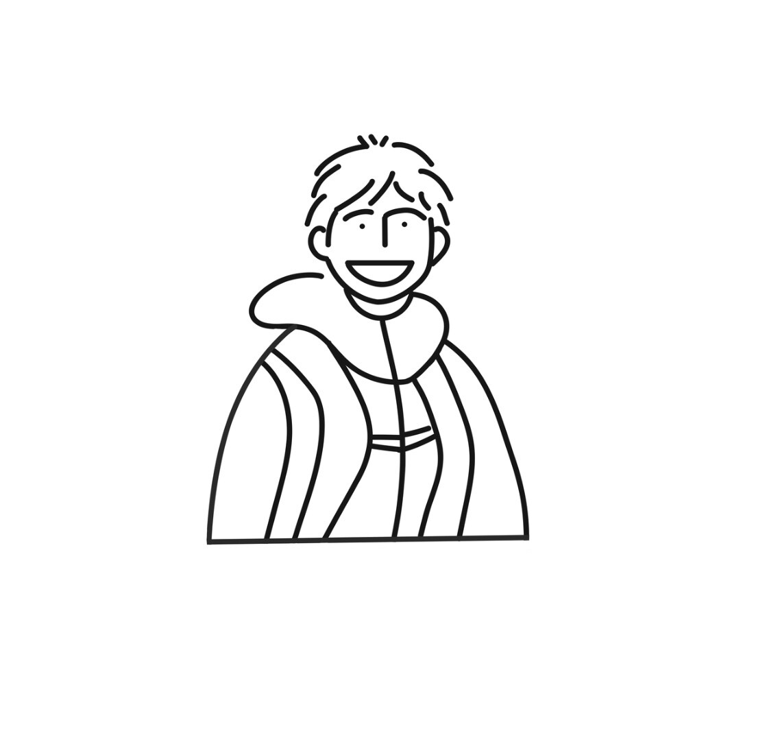 似顔絵付き名刺＊やさしいタッチで印象に残ります 似顔絵付きの名刺で覚えられやすい！ イメージ5