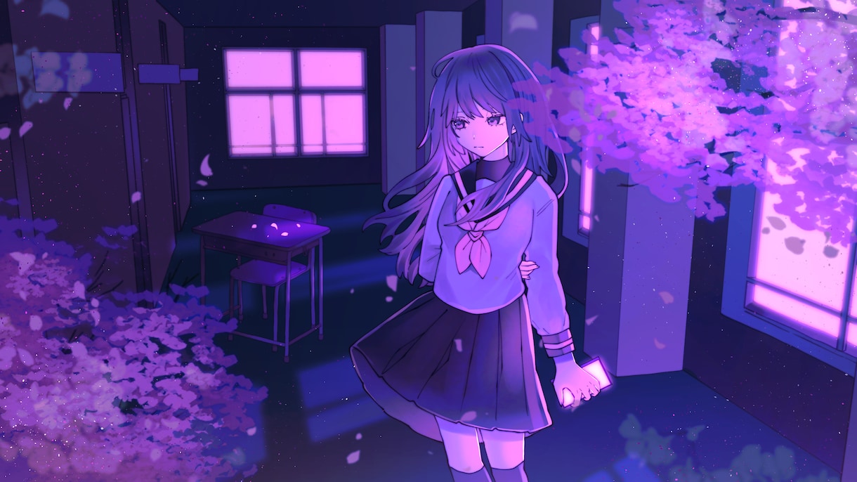 オリジナルMVイラスト制作/動画編集もできます 参考動画のようなオリジナルＭＶを制作 イメージ7