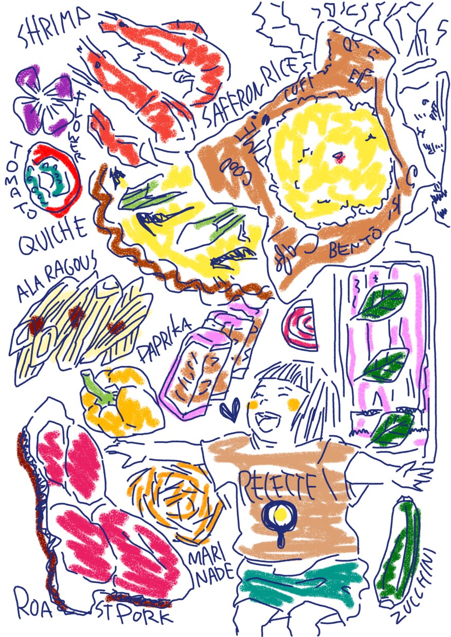 お店(飲食)のユニフォーム描いちゃいます めっちゃお洒落な飲食店Tシャツで人材確保しましょう！ イメージ8