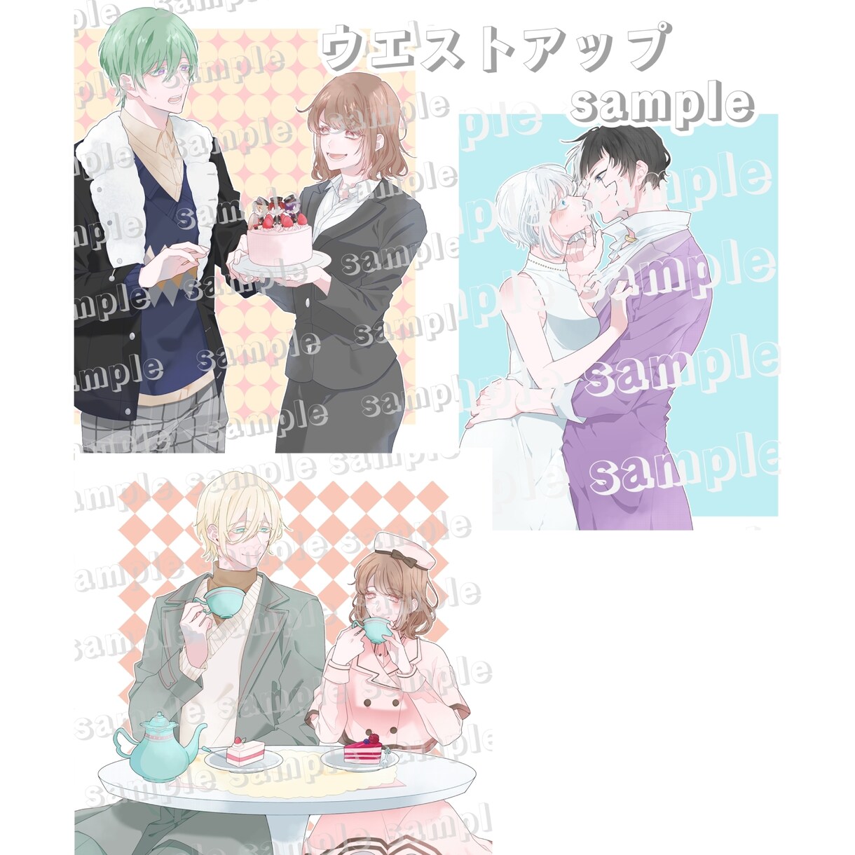 イラストオーダー(3L、夢絵、単体可)承ります 貴方様だけのイラストをお届けします…！ イメージ2