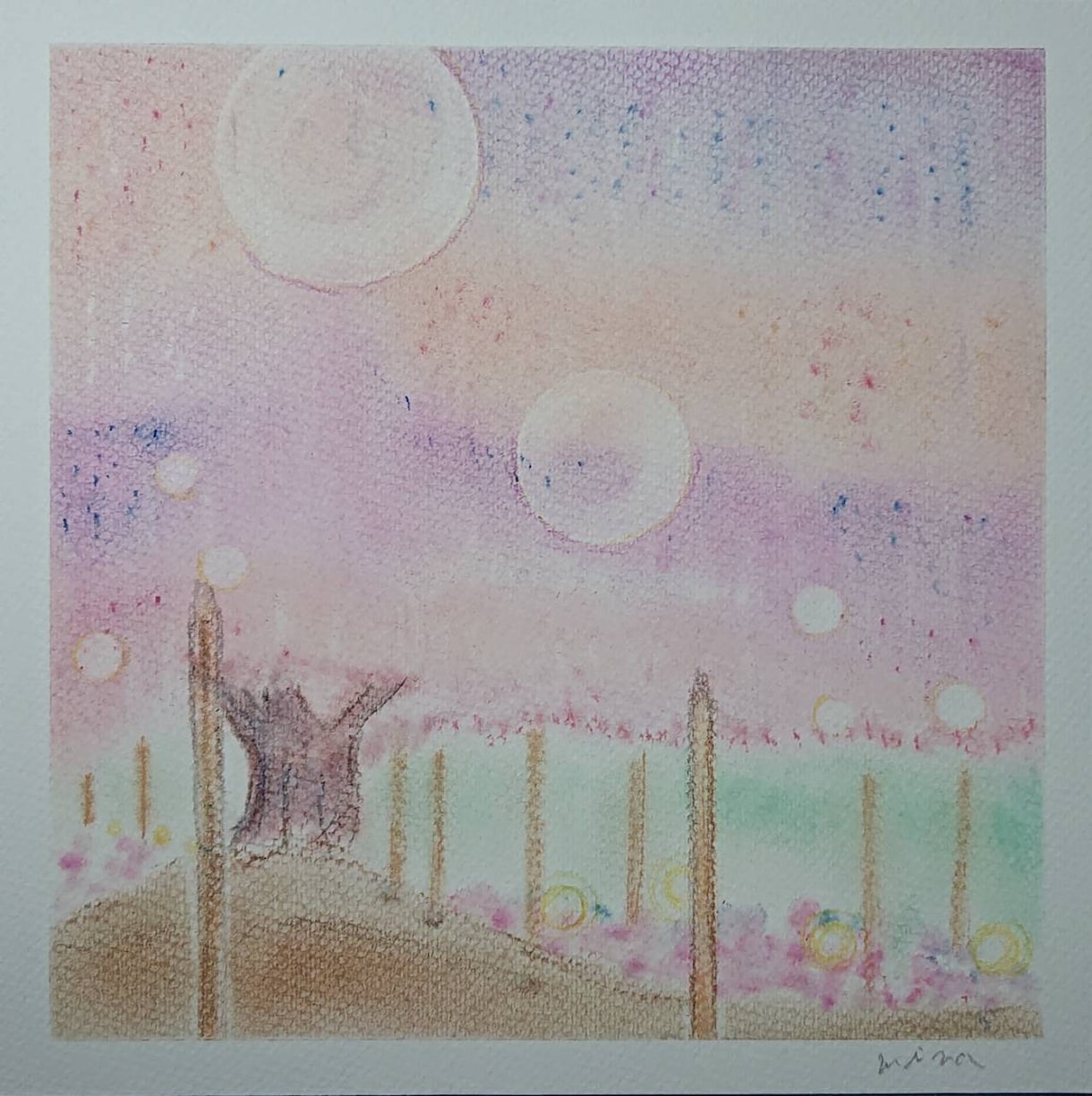 思い出風景パステルアートにします あなたの思い出の風景を優しいパステルアートにしてみませんか？ イメージ4