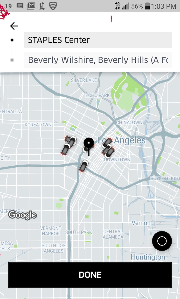 アメリカ旅行でのUberの使い方教えます お手軽にタクシーのように使えるUber、行動範囲が広がります イメージ1