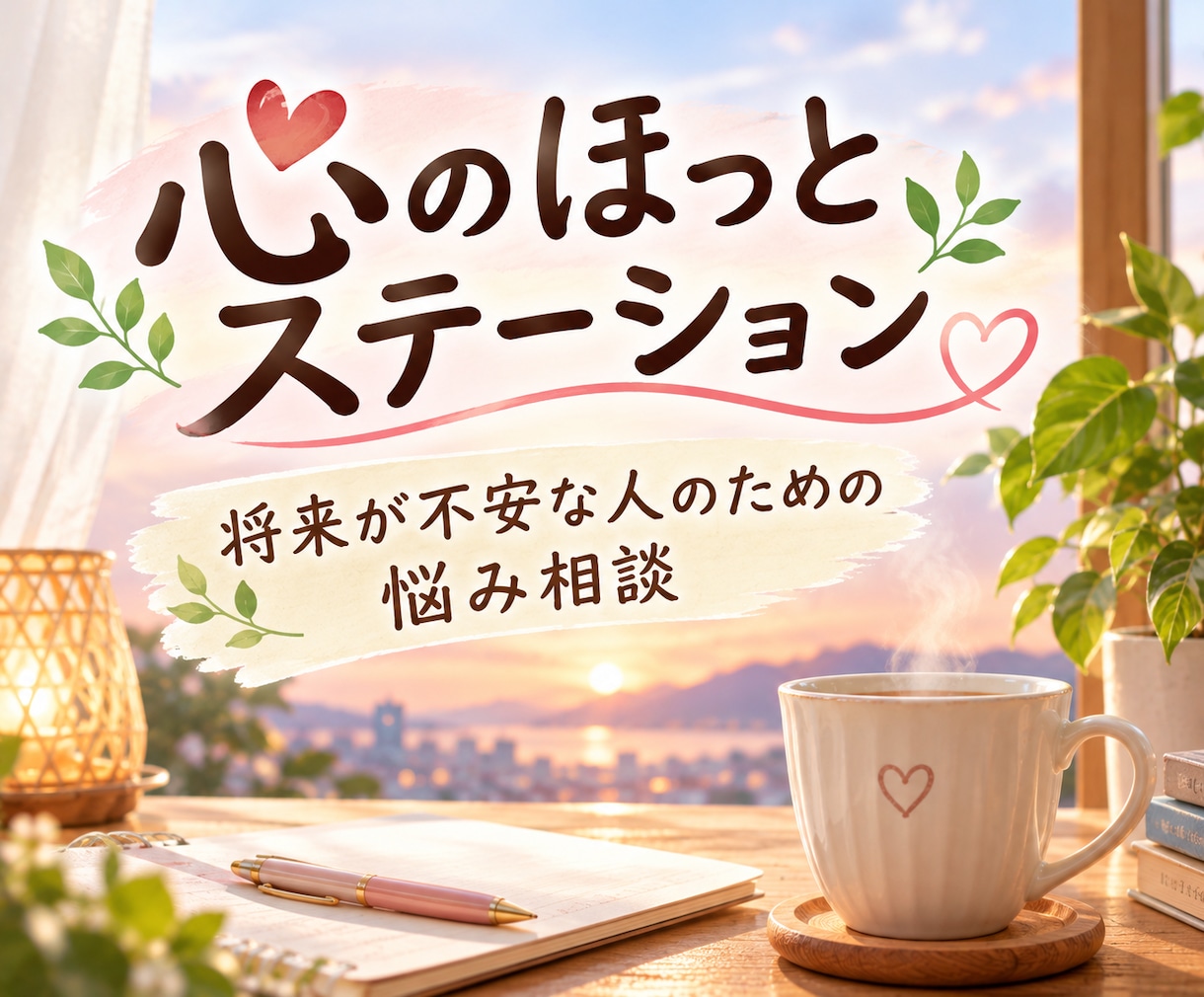 気にしすぎる心、整理します 未来への不安や心配を優しくお聴きします イメージ3