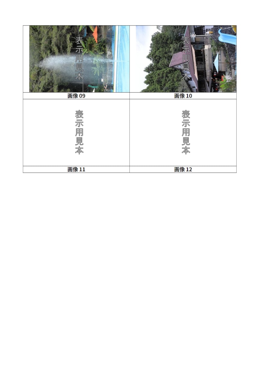撮影した画像の一覧をファイルにします お客様が持つ画像を編集可能な一覧にします イメージ2