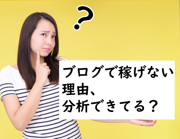 あなたのサイトが売れない理由、教えます アフィリで法人化した先輩トップアフィリエイターが分析します イメージ1