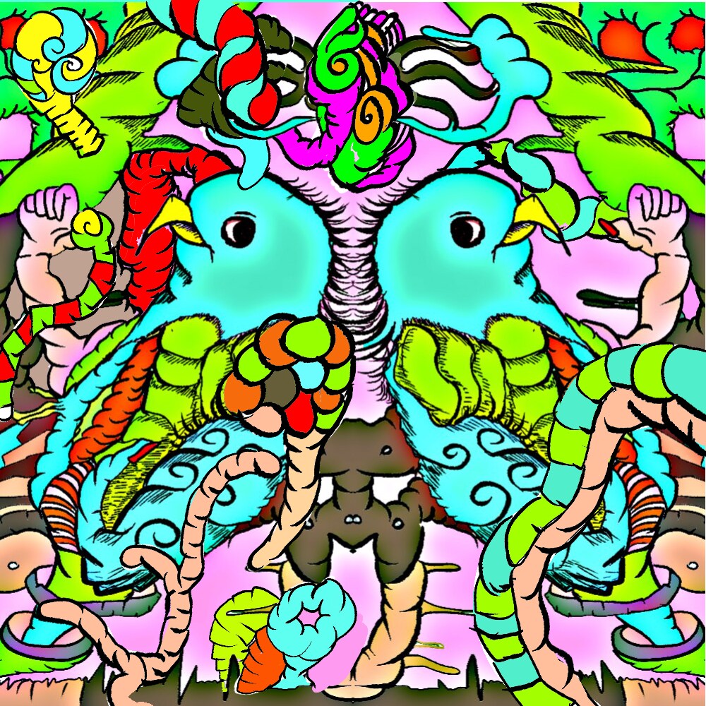 貴方だけの創造画描きあげます 独創的なタッチ絵で他者にはないイラストを書き上げます イメージ4