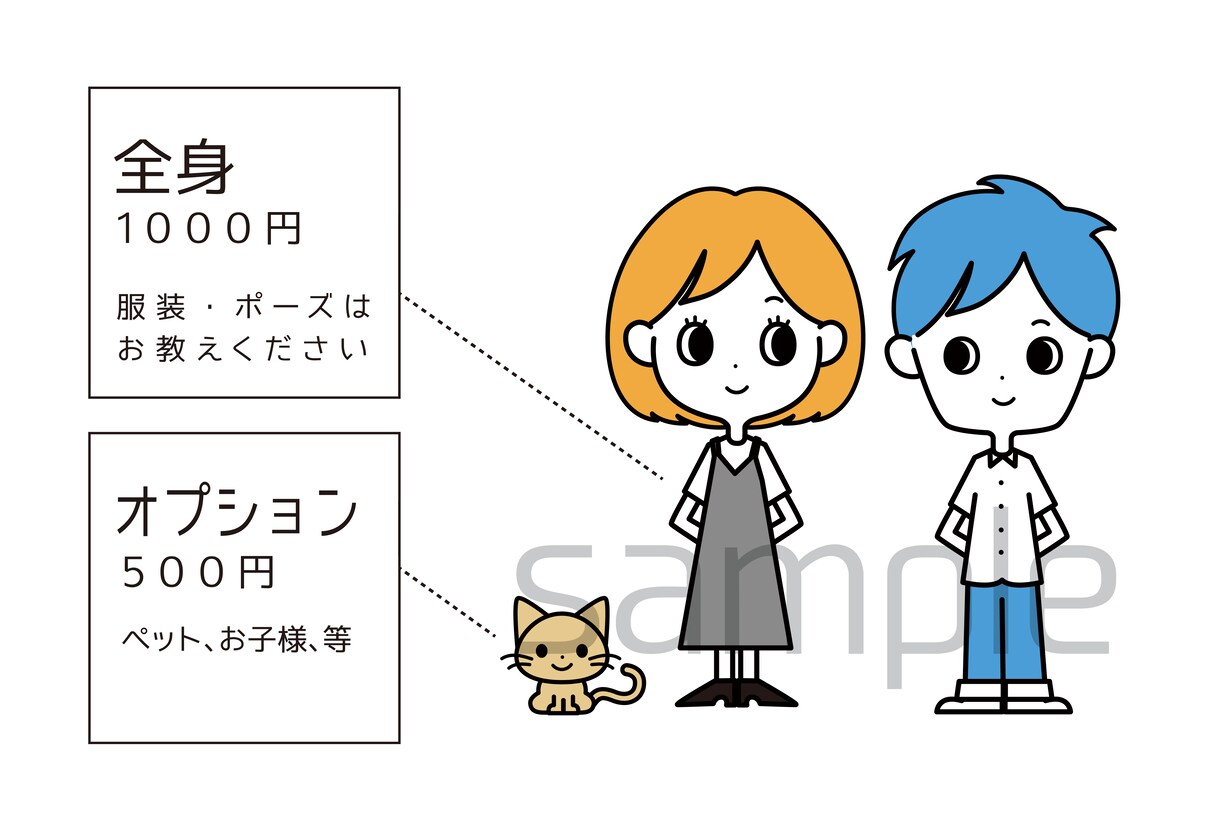 シンプルかわいいアイコンイラストを描きます シンプルで使いやすいアイコンです。SNSやブログにオススメ イメージ5