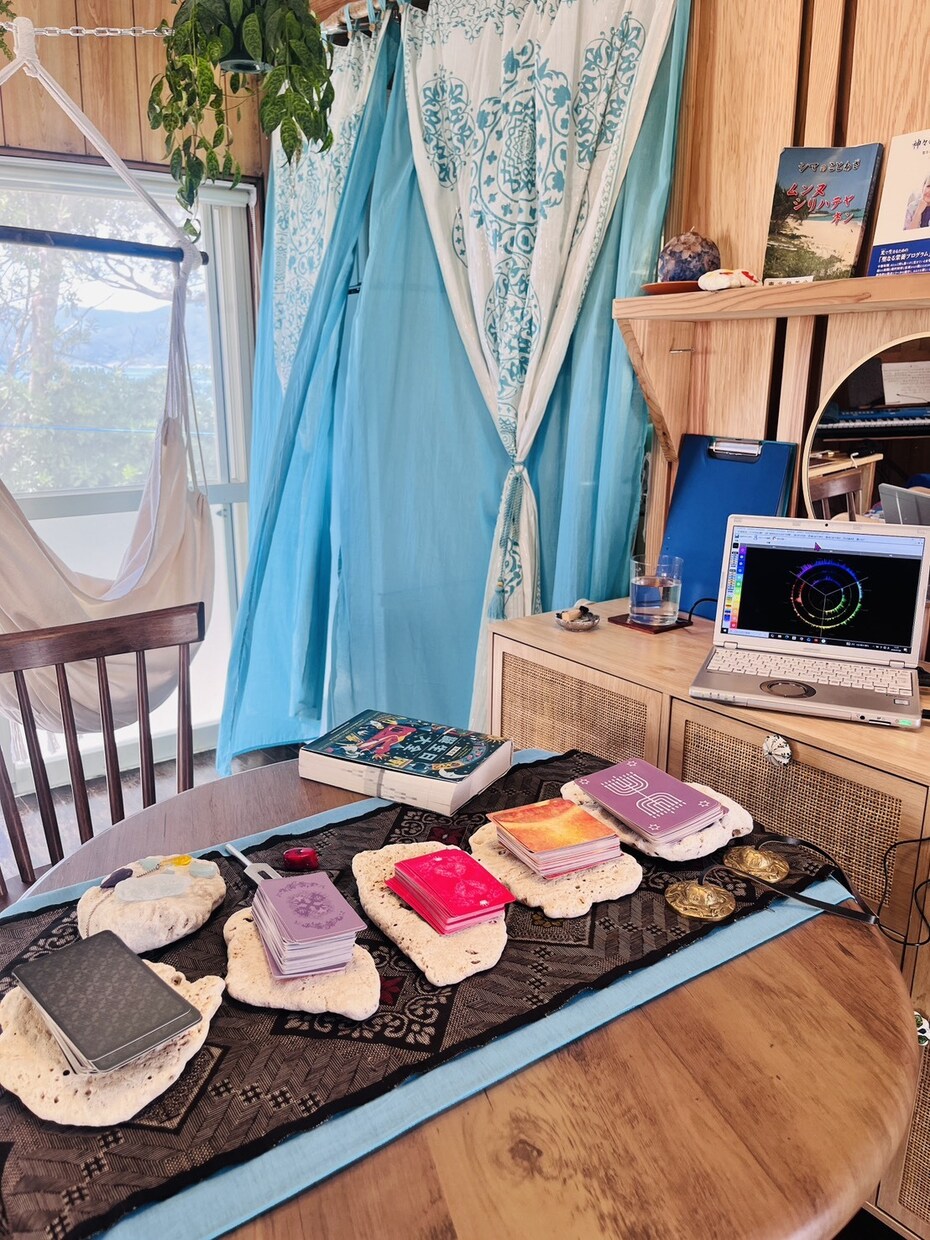 奄美かけろま島の神様と繋がり声診断と島占いします 海から3秒。 空色屋根のスピリットアトリエより。 イメージ3
